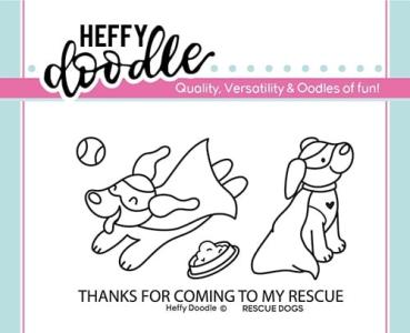 Heffy Doodle Rescue Dogs   Clear Stamps - Stempel 