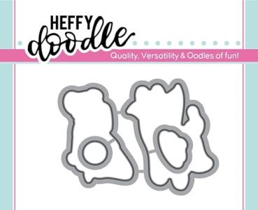 Heffy Doodle Rescue Dogs Cutting Dies - Stanze