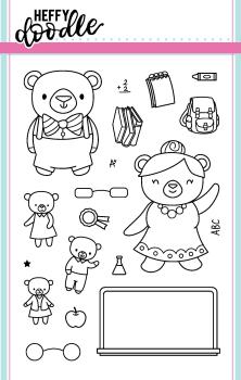 Heffy Doodle Teacher's Pet Clear Stamps - Stempel 