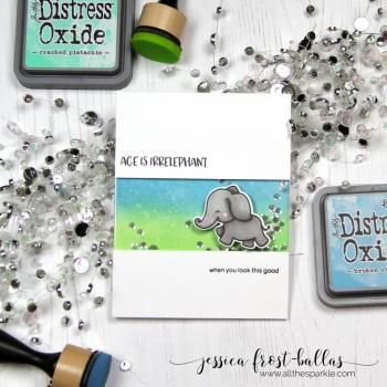 Heffy Doodle Elephant of Surprise  Cutting Dies - Stanze