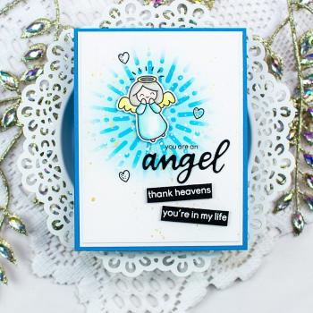 Heffy Doodle Simply Radiant  Stencil - Schablone