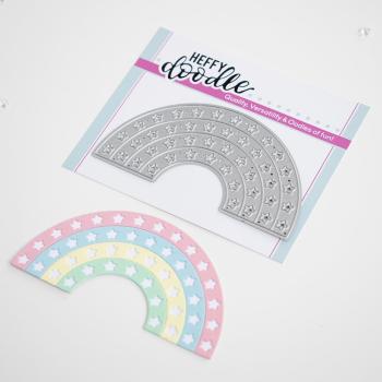 Heffy Doodle Starry Rainbow Cutting Dies - Stanze 