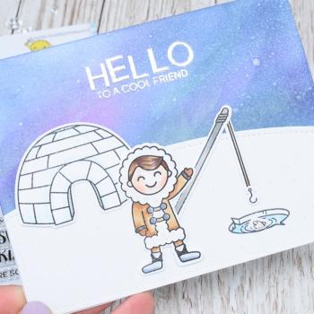 Heffy Doodle Warm Hugs  Cutting Dies - Stanze