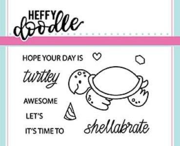 Heffy Doodle Shellabrate   Clear Stamps - Stempel 