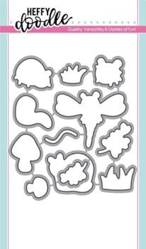Heffy Doodle Big Bug Hugs  Cutting Dies - Stanze