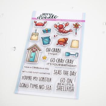 Heffy Doodle A Little Shellfish   Clear Stamps - Stempel 