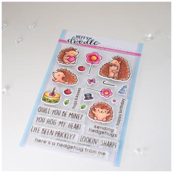Heffy Doodle Quill You Be Mine   Clear Stamps - Stempel 