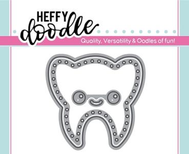 Heffy Doodle Tooth Plush  Cutting Dies - Stanze  