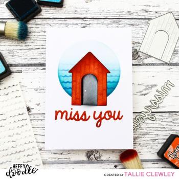 Heffy Doodle Build A Cabin  Cutting Dies - Stanze  