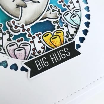 Heffy Doodle Bold Banner  Cutting Dies - Stanze  