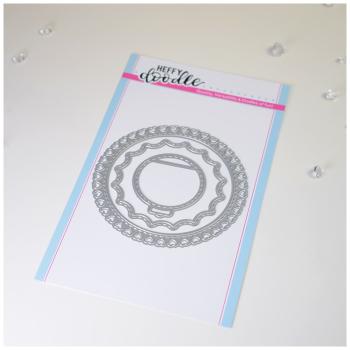 Heffy Doodle Fancy Nancy Frames  Cutting Dies - Stanze  