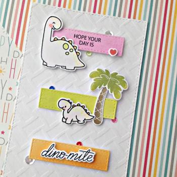 Heffy Doodle Metric Stitched Rectangles  Cutting Dies - Stanze  