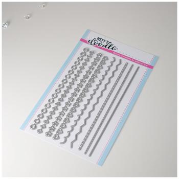 Heffy Doodle Lovely Little Borders Cutting Dies - Stanze 
