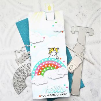 Heffy Doodle Slimline Pull Tab  Cutting Dies - Stanze  
