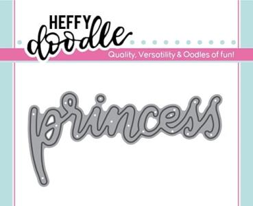 Heffy Doodle Princess  Cutting Dies - Stanze  