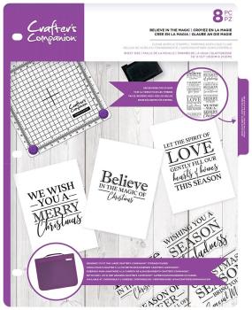 Crafters Companion - Believe in the Magic  - Clear Stamps