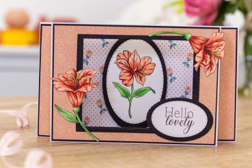 Crafters Companion - Hello Lovely - Clear Stamps