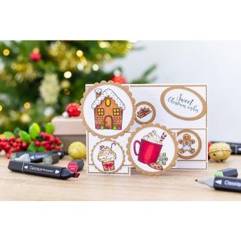 Crafters Companion - Sweet Christmas  - Clear Stamps