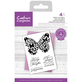 Crafters Companion - Perfect Butterfly - Clear Stamps