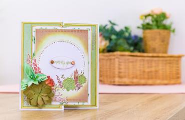 Crafters Companion - Sensational Succulents Metal Dies Baby Aloe  - Stanze