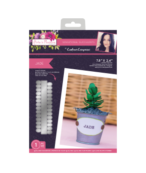 Crafters Companion - Sensational Succulents Metal Dies Jade - Stanze