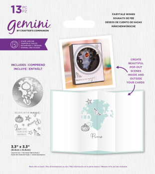 Gemini Fairytale Wishes Stamp & Die - Stempel & Stanze 