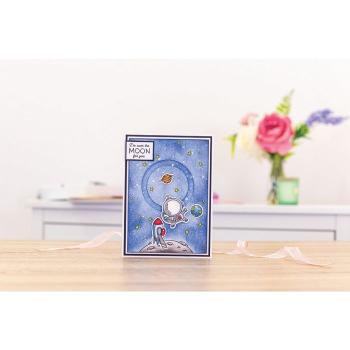 Gemini Over The Moon Stamp & Die  - Stempel & Stanze 