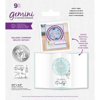 Gemini Party Vibes Stamp & Die - Stempel & Stanze 