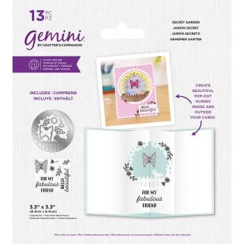 Gemini Secret Garden Stamp & Die - Stempel & Stanze 
