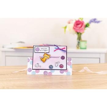 Gemini Smitten As A Kitten Stamp & Die  - Stempel & Stanze 
