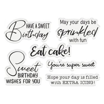 Gemini Sweet Birthday Stamp & Die  - Stempel & Stanze 