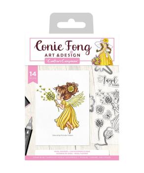 Crafters Companion - Angel Inspiration Angel Whispers - Stanze & Stempel
