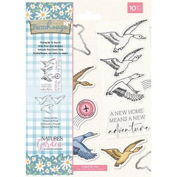 Crafters Companion - Farmhouse Flying By To Say Hi - Stanze & Stempel