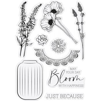 Crafters Companion - Farmhouse May Your Day Bloom - Stanze & Stempel
