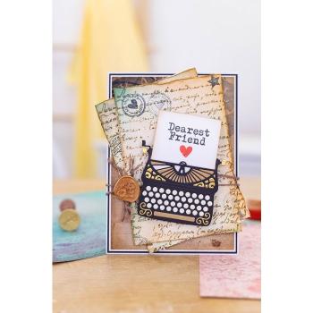 Crafters Companion -Letters from The Heart Classic Typewriter - Stanze & Stempel