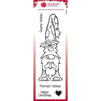Woodware Gnome wishes - Zwerg  Clear Stamps - Stempel 