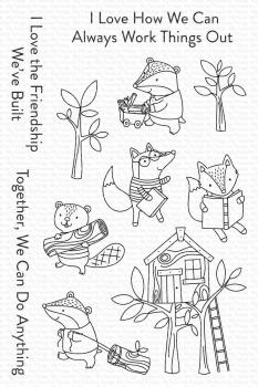 My Favorite Things Stempelset "Let's Work Together" Clear Stamp Set