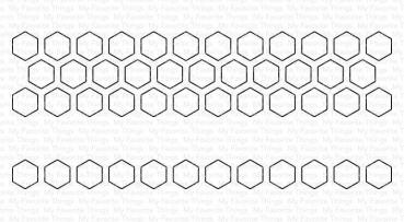 My Favorite Things Die-namics "Hexagon Pops" | Stanzschablone | Stanze | Craft Die