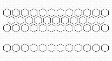 My Favorite Things Die-namics "Hexagon Pops" | Stanzschablone | Stanze | Craft Die