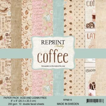 Reprint Coffee Collection 8x8 Inch Paper Pack 