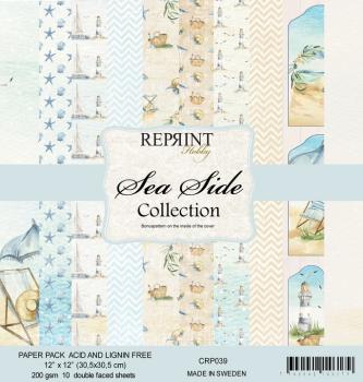 Reprint Sea Side Collection 12x12 Inch Paper Pack 