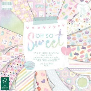 First Edition Paper Pad "Oh so Sweet" 12"x12"