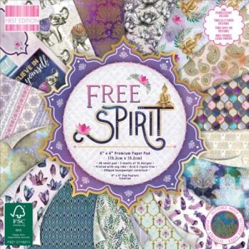 First Edition Paper Pad "Free Spirit" 6"x6"