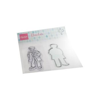 Marianne Design - Clear Stamps + Dies - Hettys Doctor