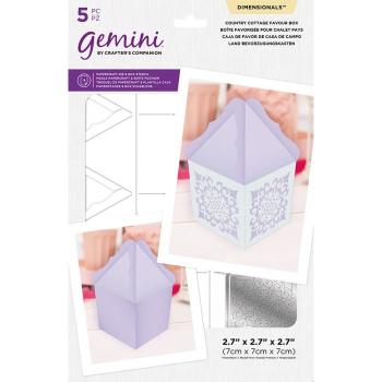 Gemini Country Cottage Favour Box Dimensionals Die & Stencil - Stanze - Box