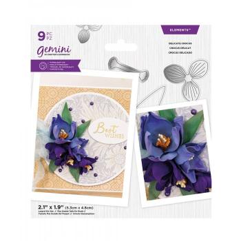 Gemini Delicate Crocus Elements Dies - Stanze - Crocus