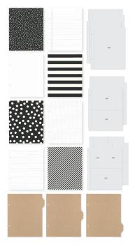 Simple Stories SN@P! Binder - Album 6x8 Inch - Black 