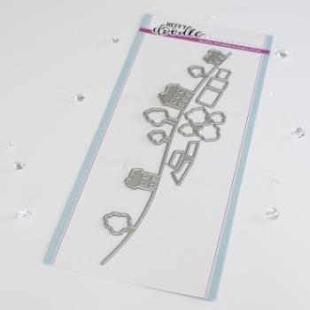 Heffy Doodle Little Town Border Cutting Dies - Stanze 