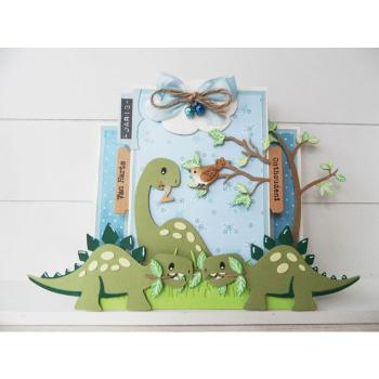 Marianne Design -  Collectables Präge- und Stanzschablone Eline's Dinos