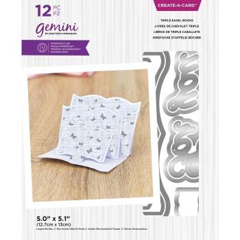 Gemini Triple Easel Books Create-a-Card Dies - Stanze - 